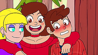 Gravity Falls'Un Duygusal Oral Ve Binicilik Sahneleriyle Bir Çizgi Film Parodisi