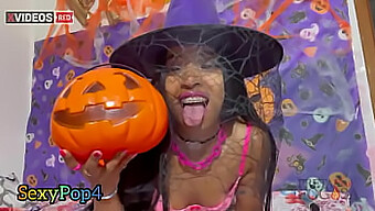 Morena Rabuda Enjoys A Steamy Bareback Encounter On Halloween Night