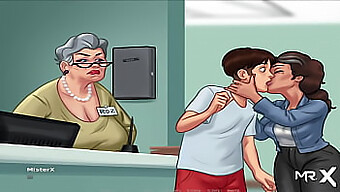 Vieja Se Somete A Un Procedimiento Dental Y Recibe Placer Oral En Anime Video